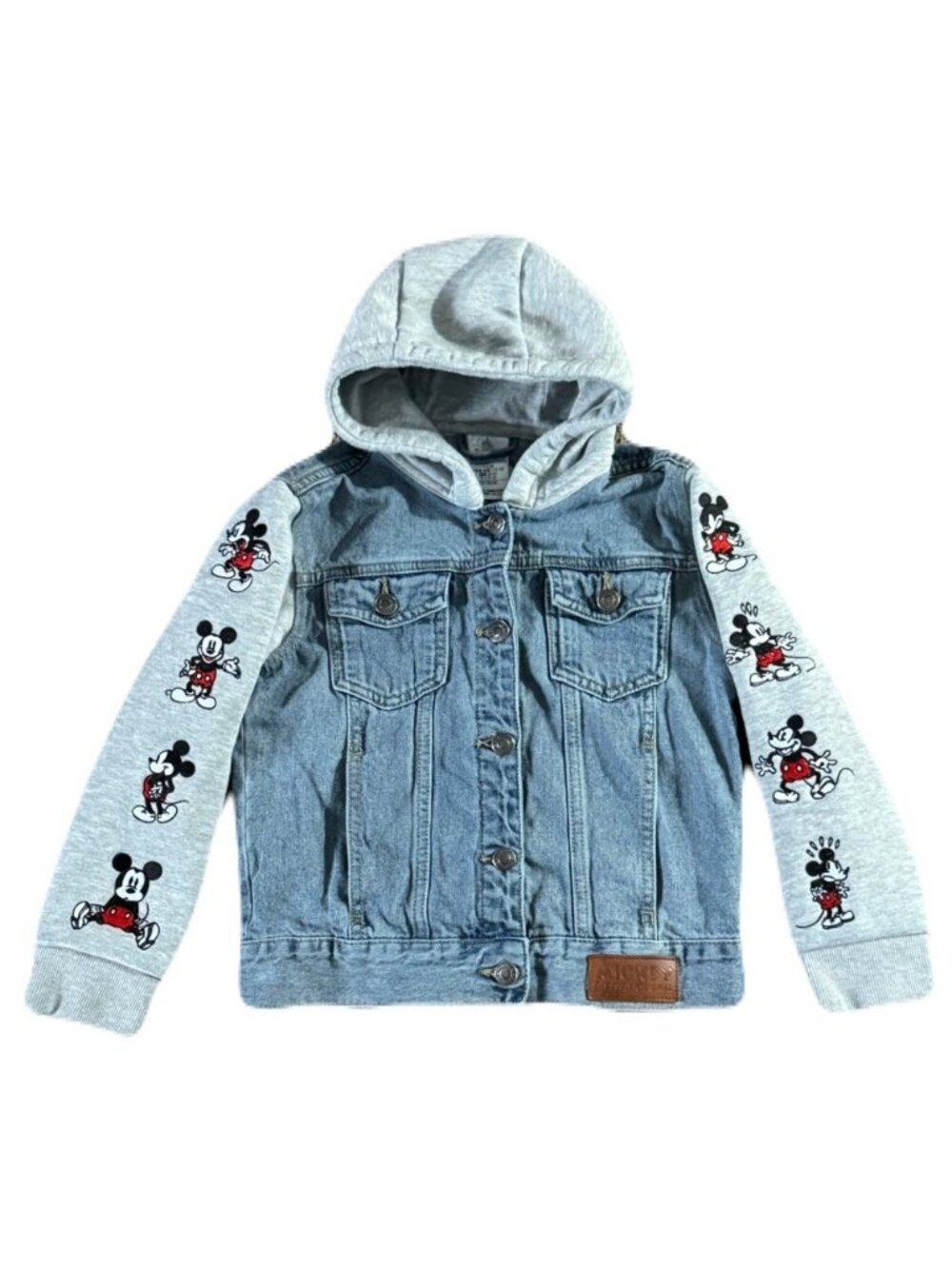 Disney Store Mickey Mouse Varsity Jacket Size 5/6